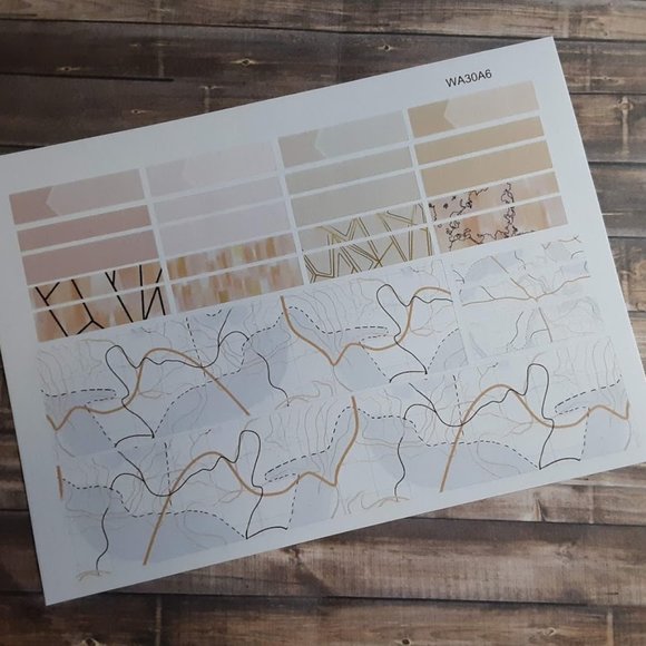 Travel Planner Sticker Kit, ECLP, Weekly Spread, Happy Planner KIT-WA30A - Picture 6 of 7